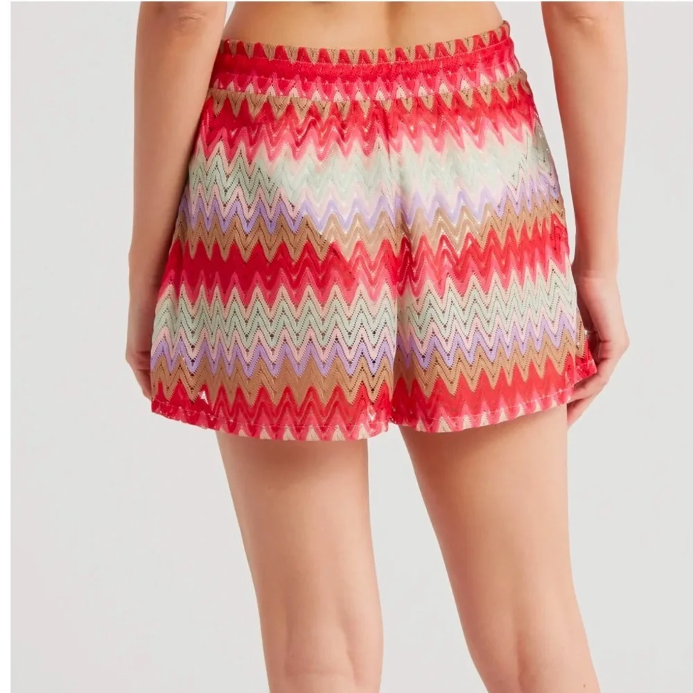 Show Me Your Mumu San Remo Chevron Knit Shorts